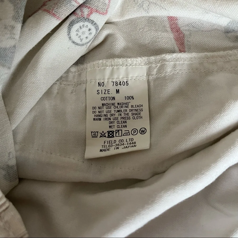 SOLD FRENCH BULLDOG sz S Bermuda Shorts Superior EL Japan Drawstring Elastic - Picture 4 of 5